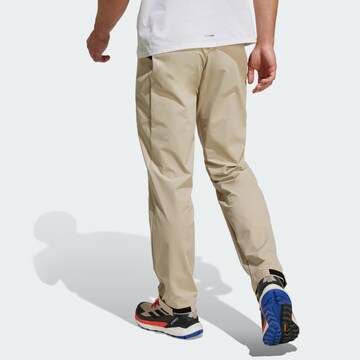 ADIDAS TERREX Regular Outdoor trousers 'Xperior' in Beige