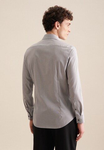 Coupe slim Chemise business SEIDENSTICKER en gris