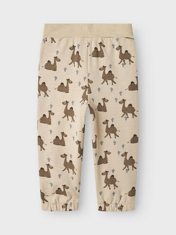NAME IT Tapered Bukser i beige