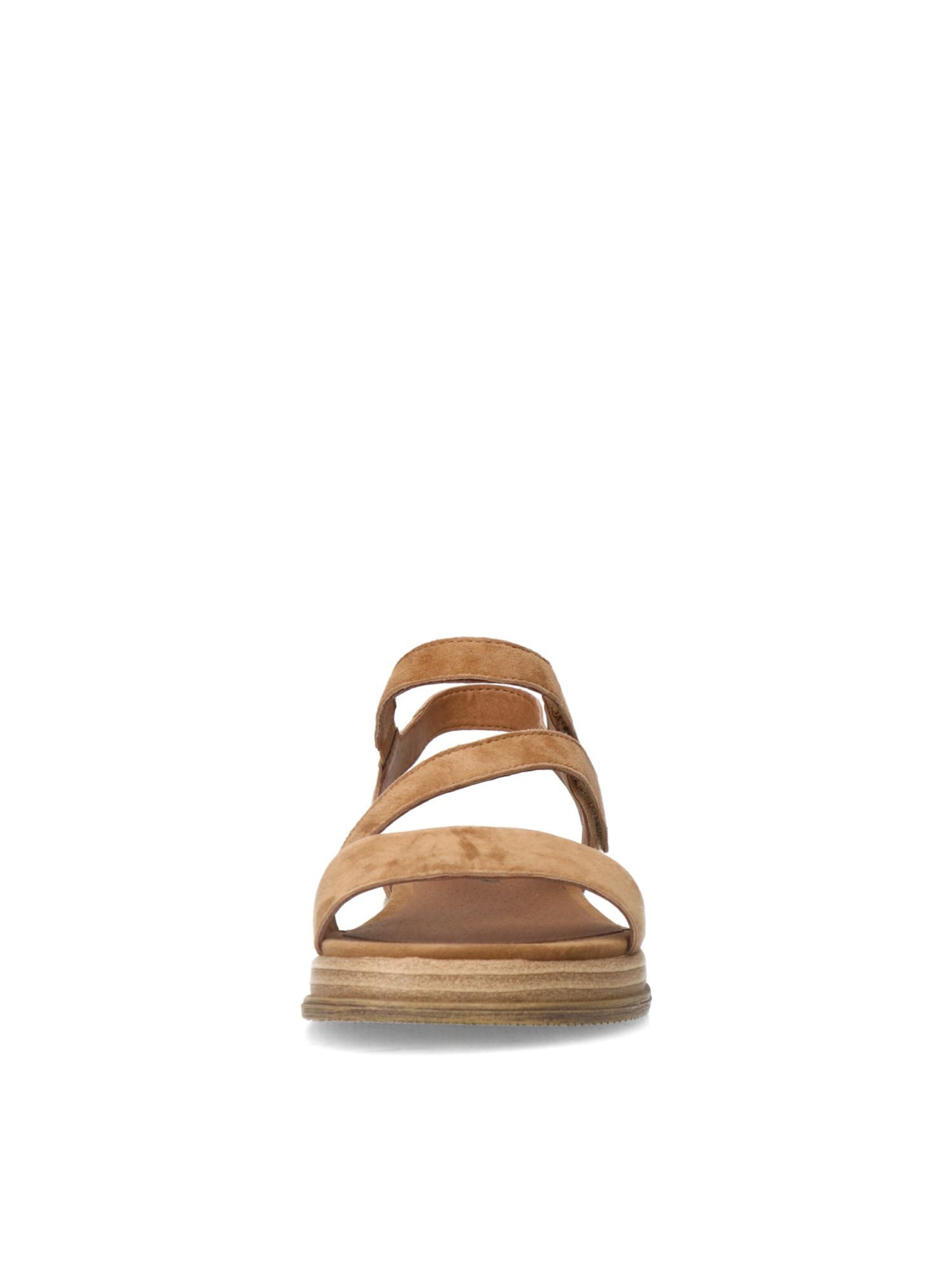 MANFIELD Sandale in Braun