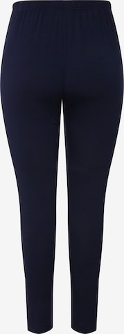 Ulla Popken Skinny Leggings in Blauw