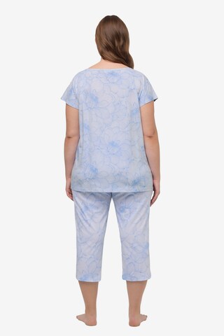 Ulla Popken Pyjama in Blauw