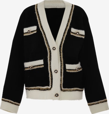 CHANI Knit Cardigan in Black: front