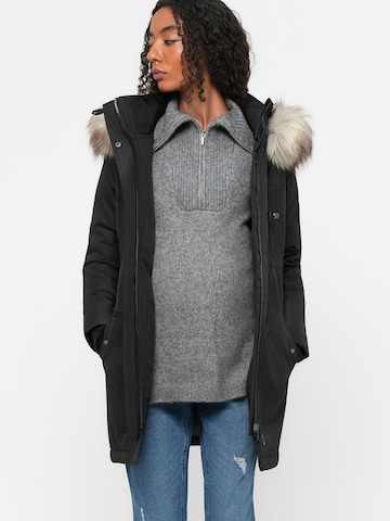 Only Maternity - Parca de invierno 'OLMIRIS' en negro