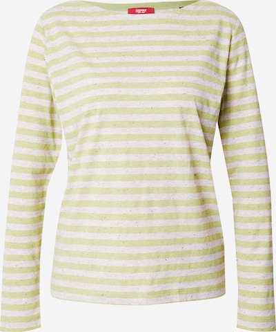 Marškinėliai iš ESPRIT, spalva – šviesiai pilka / šviesiai žalia, Prekių apžvalga