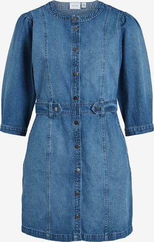 VILA Shirt Dress 'RITTAS' in Blue: front