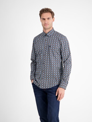 LERROS Regular Fit Hemd in Braun