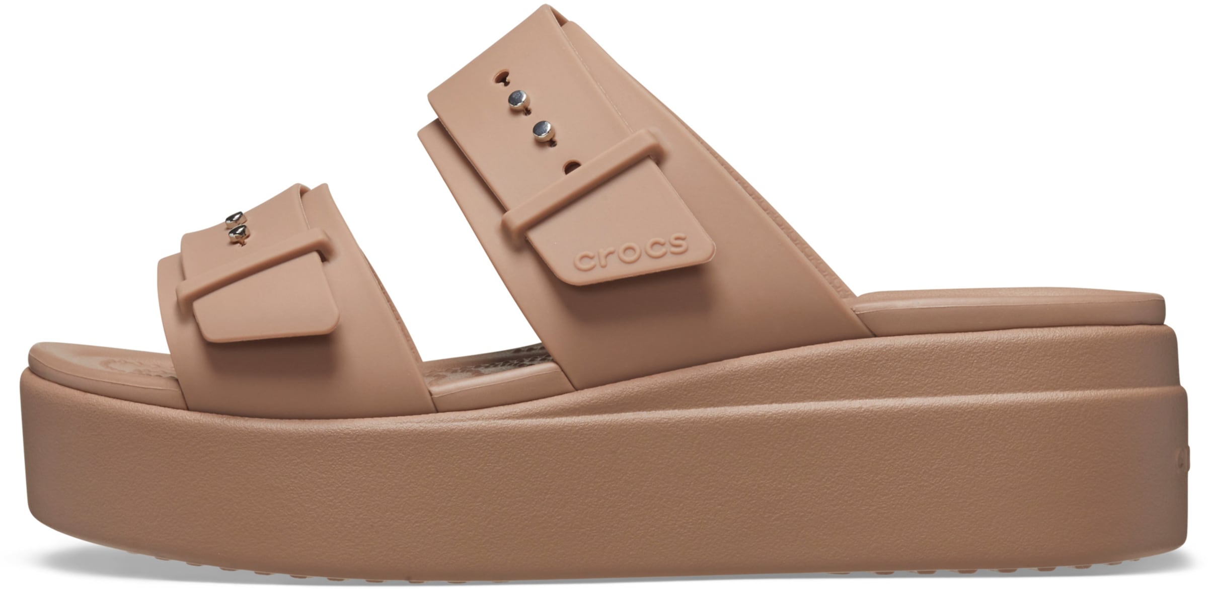 Crocs Μιούλ 'Brooklyn ' σε καφέ: μπροστά