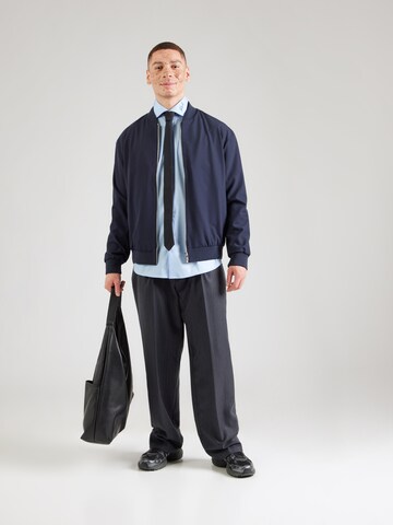 Karl Lagerfeld - Ajuste regular Camisa en azul