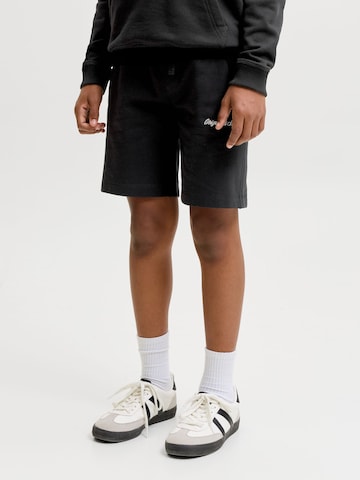 Jack & Jones Junior Loosefit Shorts in Schwarz: Vorderseite