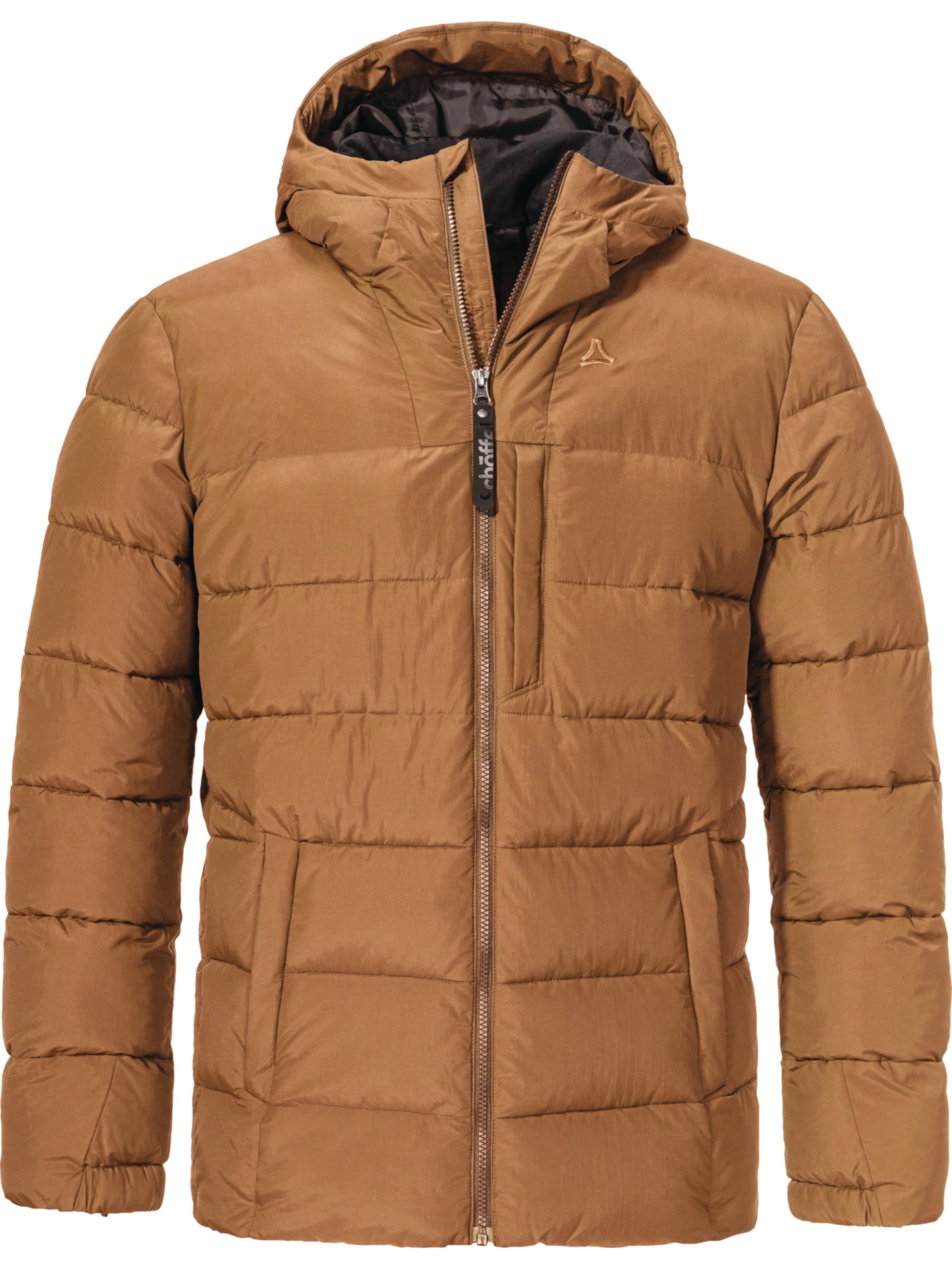 Schöffel Outdoorjas 'Boslix' in Bruin: voorkant