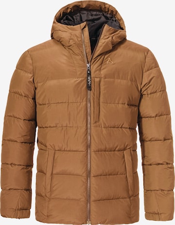 Veste outdoor 'Boslix' Schöffel en marron : devant