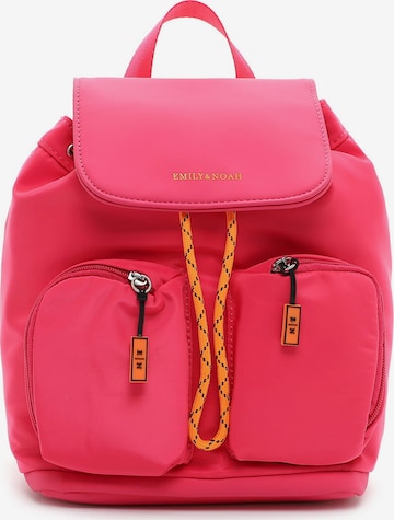 Emily & Noah Backpack ' E&N Beatrice ' in Pink: front