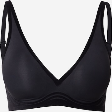 juoda NATURANA Trikampė Liemenėlė: priekis