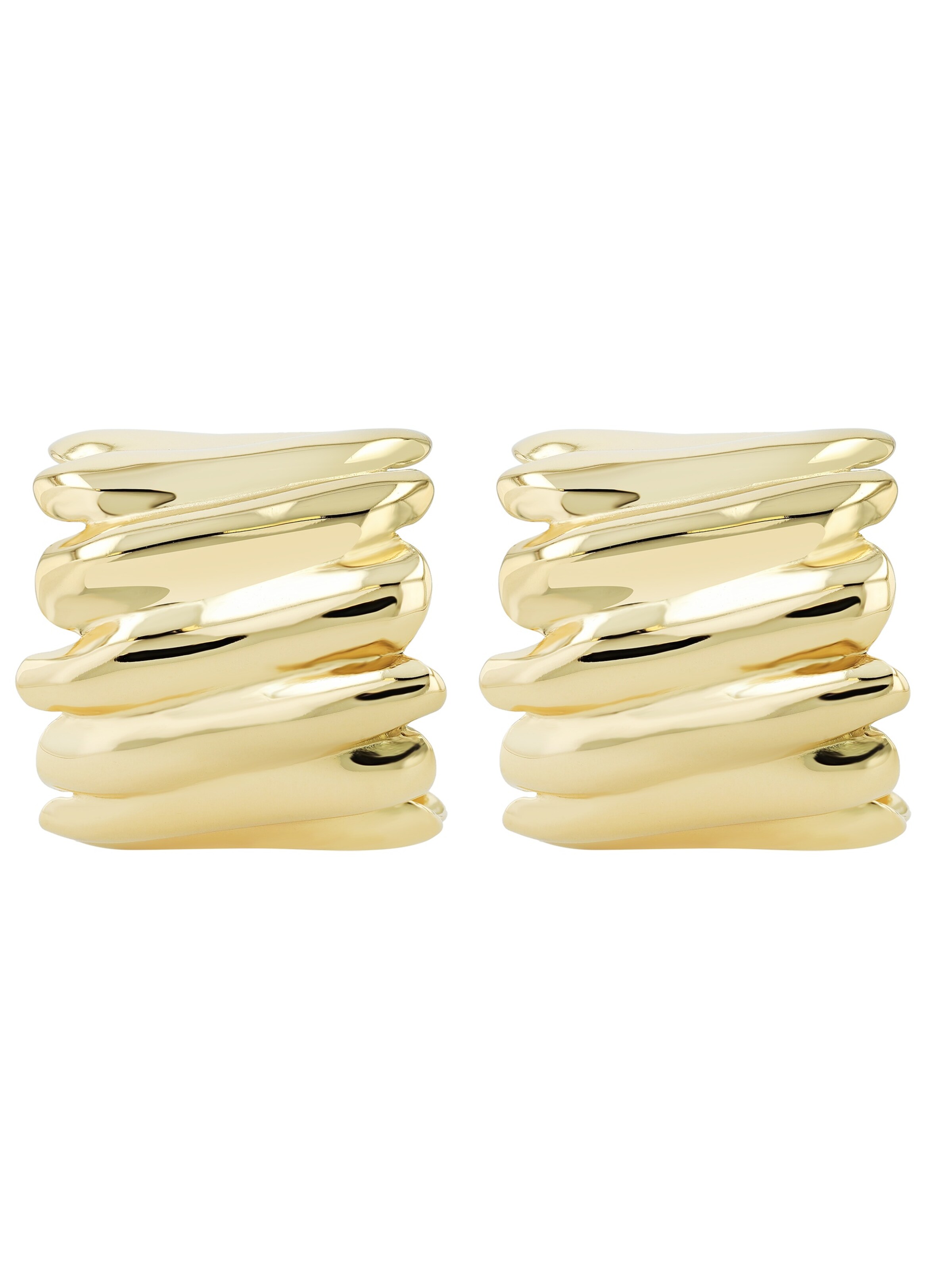 Akzent Earrings 'langlebig' in Gold