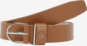 Calvin Klein Gürtel in Braun: Vorderseite