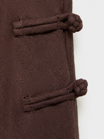 Jupe 'LAGUNA' MANGO en marron