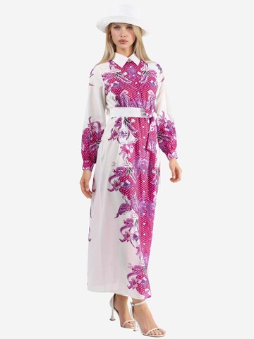 MSN Collection Obleka | mešane barve barva