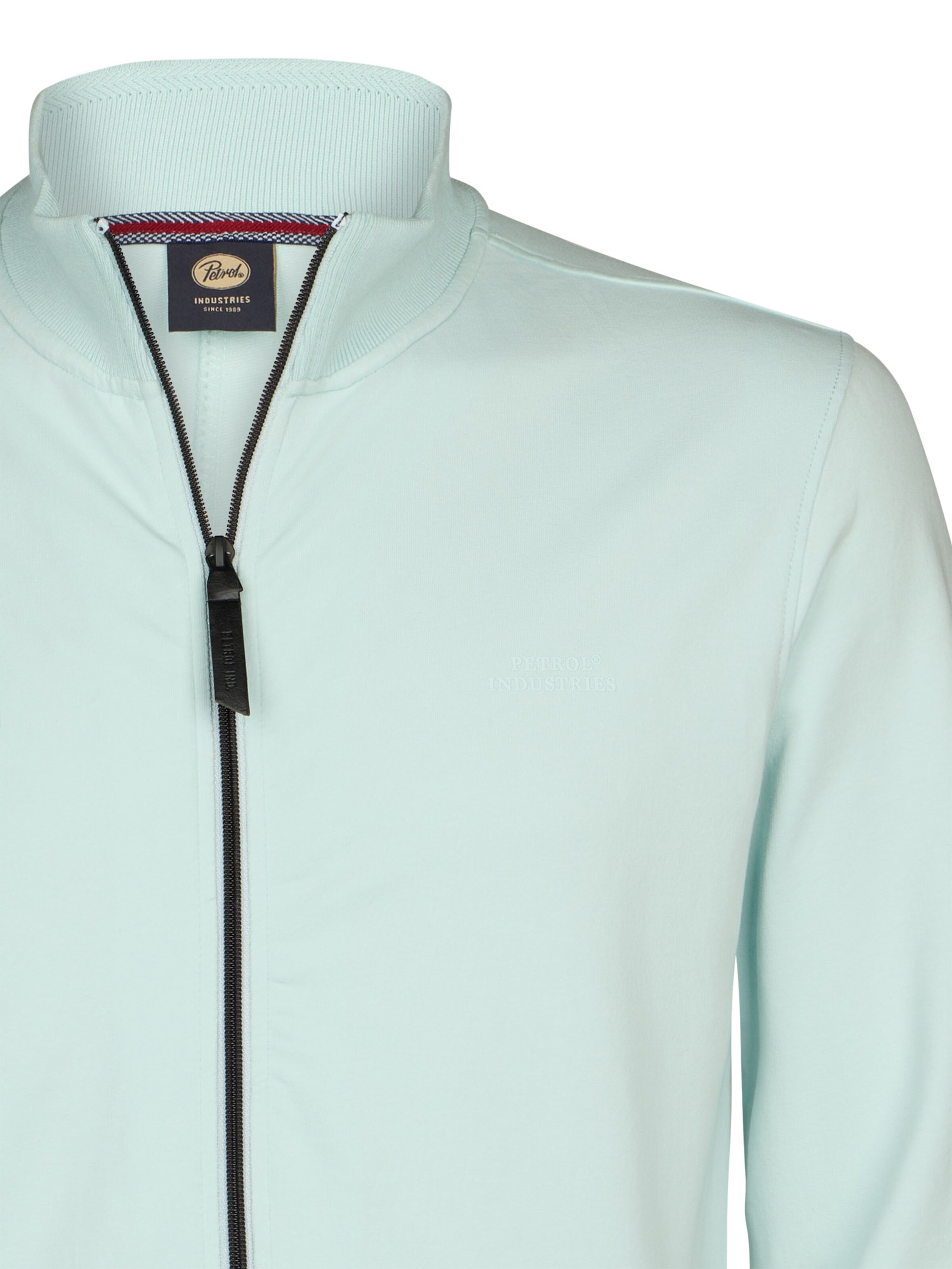 Petrol Industries Кофта на молнии в Зеленый