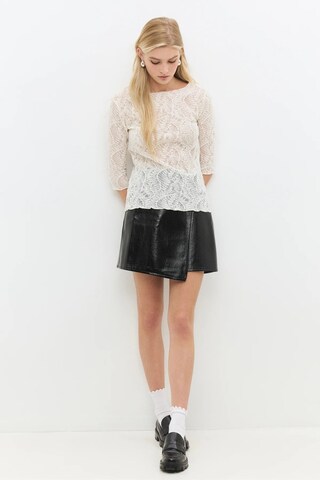 No Matter What Top in Weiß: Vorderseite