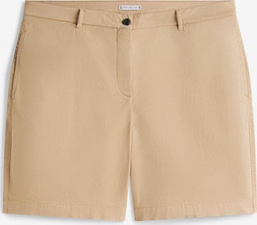 Tommy Hilfiger Curve Брюки-чинос в Бежевый: спереди