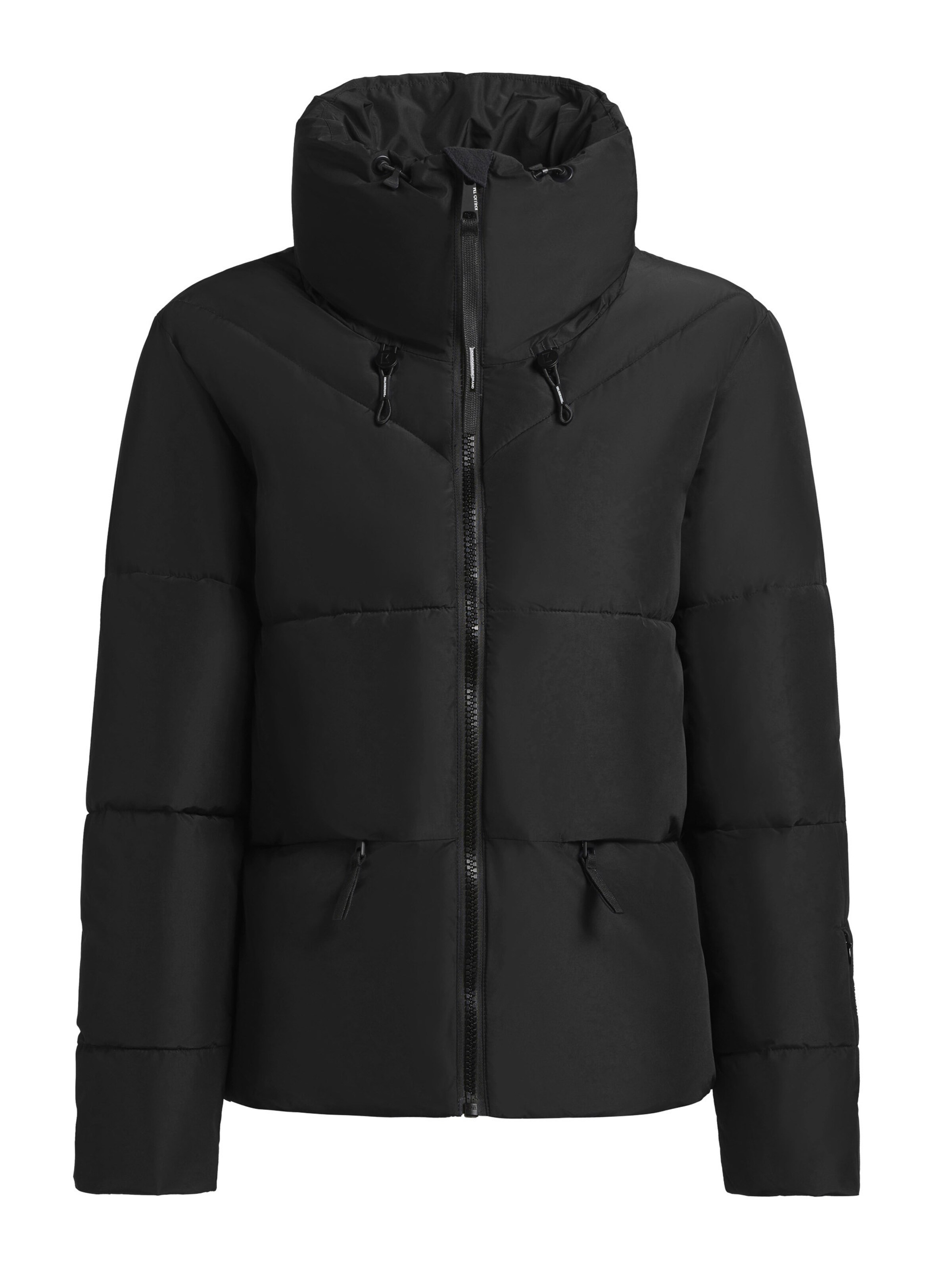 khujo Zimní bunda 'FLAIRE' – černá: přední strana