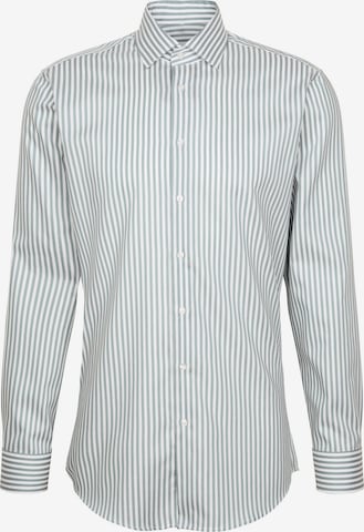 SEIDENSTICKER Button Up Shirt in Green: front