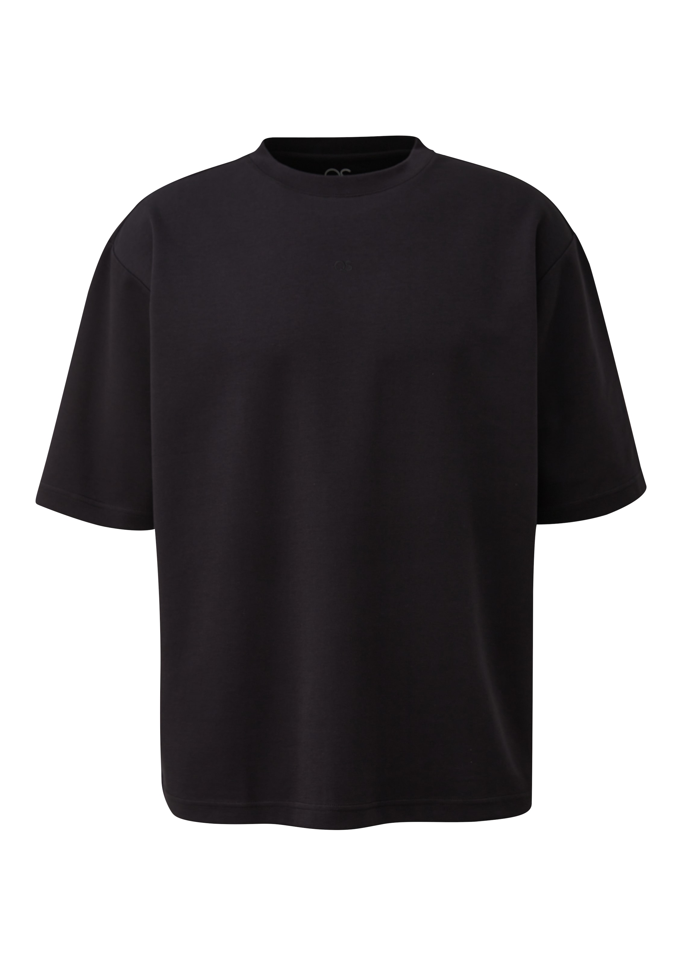 QS Shirt in Black: front