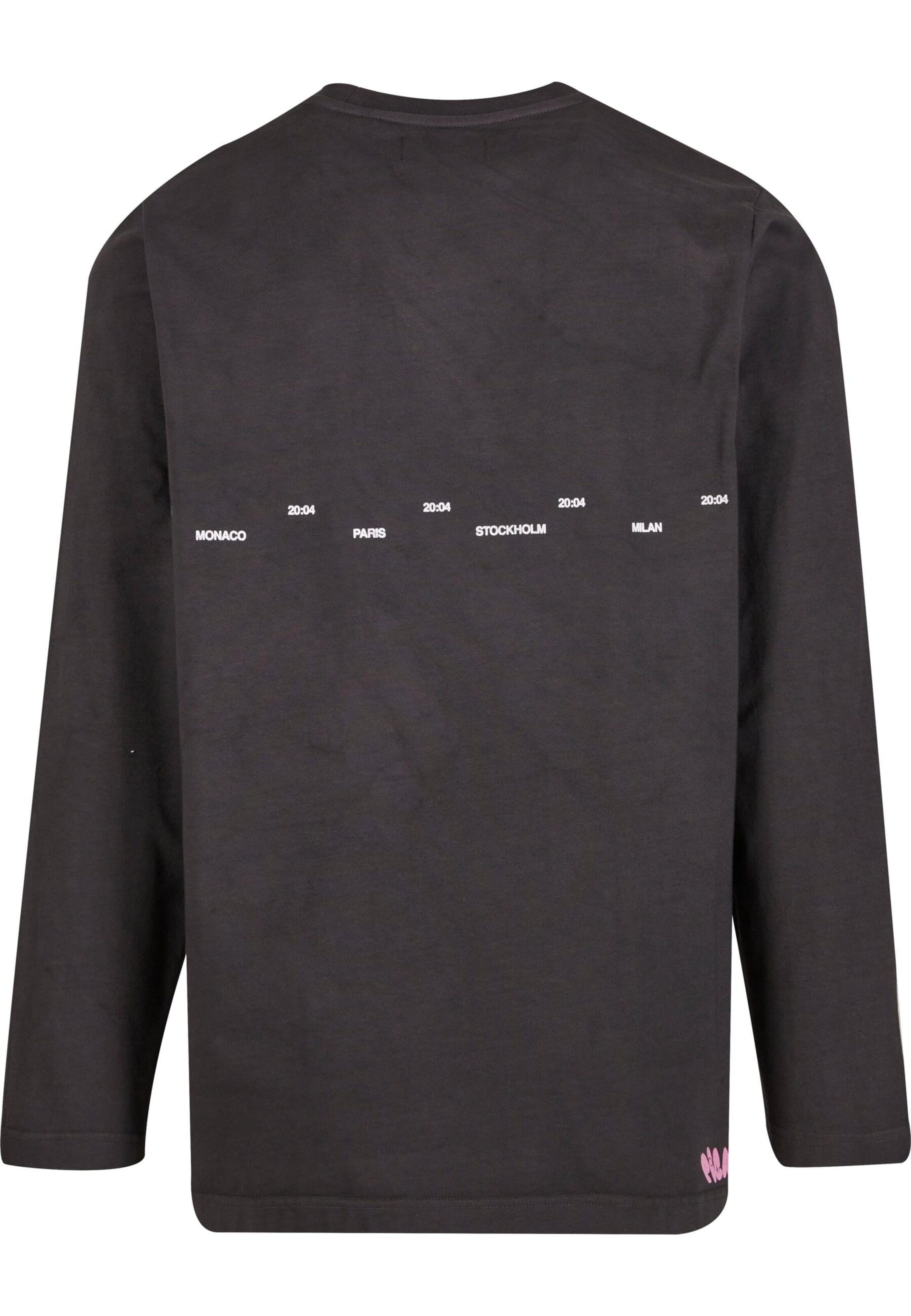 Pica Pica Shirt 'Jet-Lagged' in Black