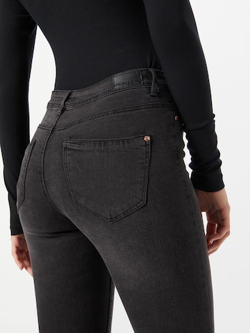 ONLY Skinny Jeans 'Wauw' in Zwart