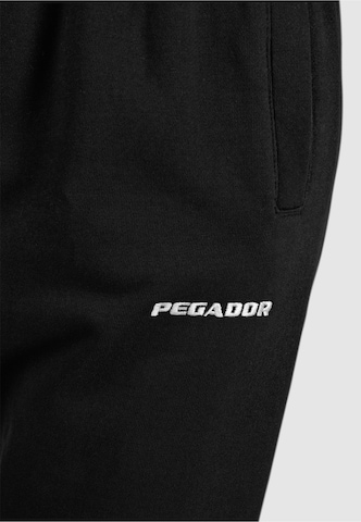 Tapered Pantaloni di Pegador in nero