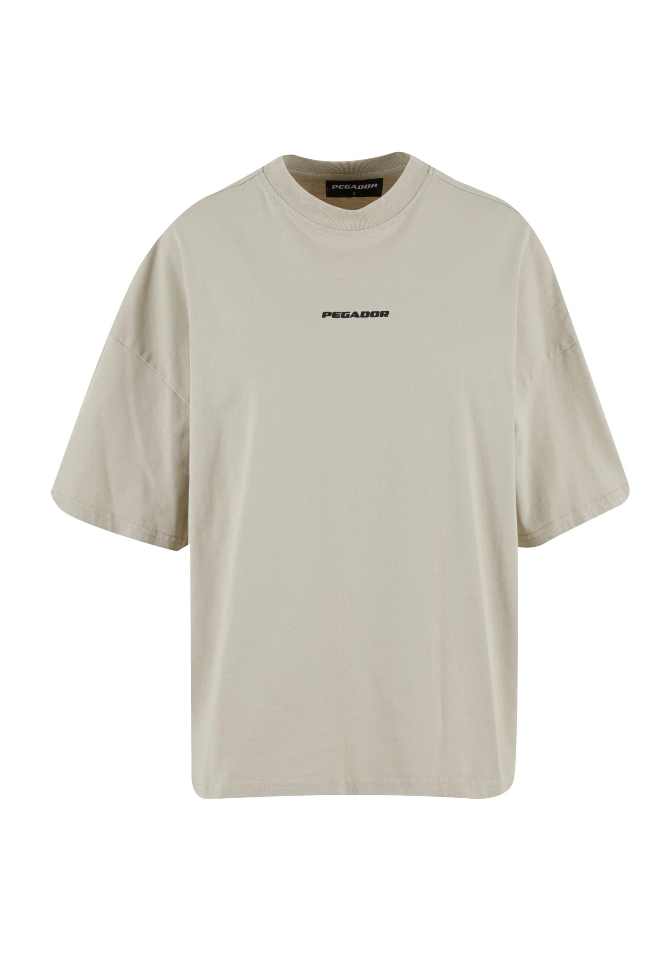 Maglia extra large 'Bracy' di Pegador in grigio: frontale