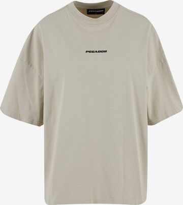 Maglia extra large 'Bracy' di Pegador in grigio: frontale