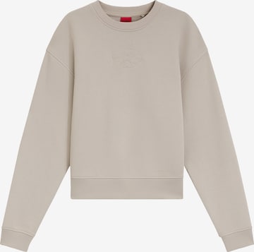 HUGO Sweatshirt 'Daxandria' in Beige: Vorderseite