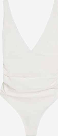 Bershka Paitabody koossa XS värissä ecru, Tuotenäkymä