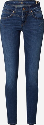 MAC Skinny Jeans in Blauw: voorkant