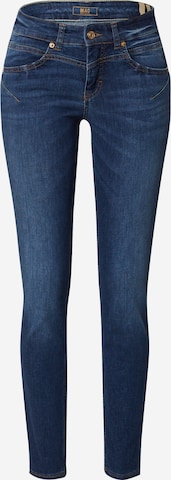 MAC Skinny Jeans in Blauw: voorkant