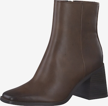 MARCO TOZZI Ankle Boots in Brown: front