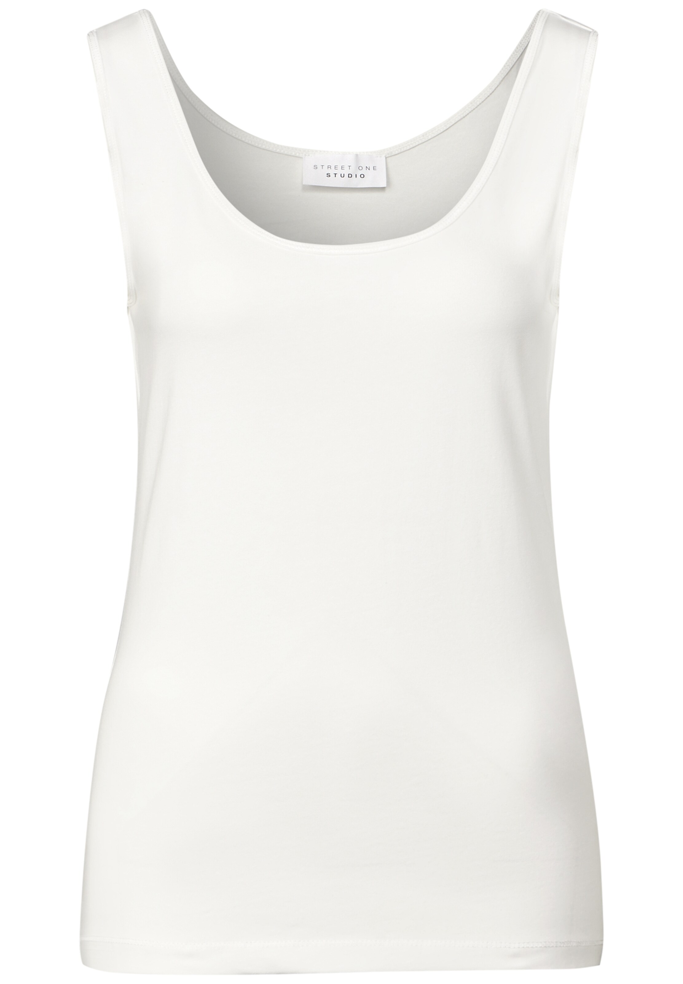 Street One Studio Top in White: front