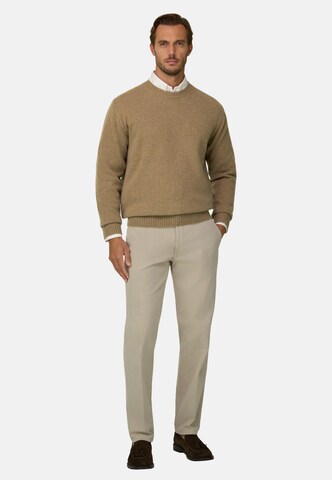 Boggi Milano Sweater in Beige: front