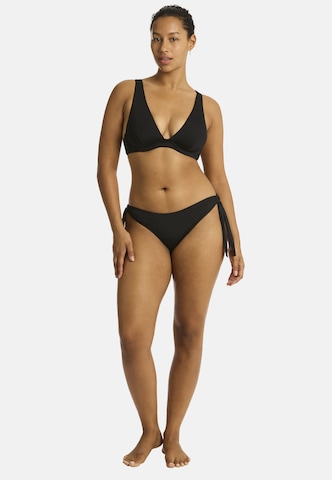 SEA LEVEL Bikinihose 'Tie Side Essentials' in Schwarz