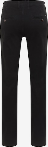 MUSTANG Regular Chino Pants in Black