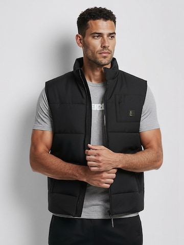 Giacca di mezza stagione 'ANTHONY' di SUPERREBEL® GEAR in nero: frontale