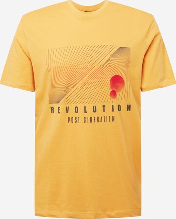 Only & Sons Тениска 'VON' в жълто: отпред
