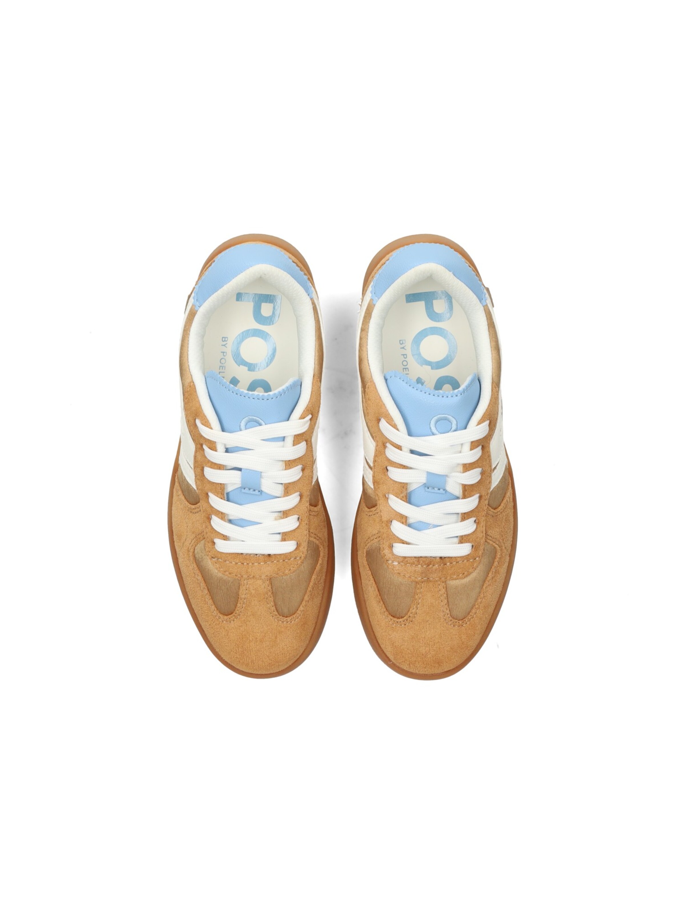 POSH by Poelman Platform trainers in Brown