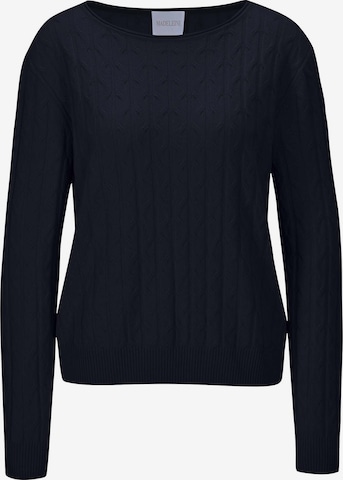 MADELEINE Trui in Blauw: voorkant
