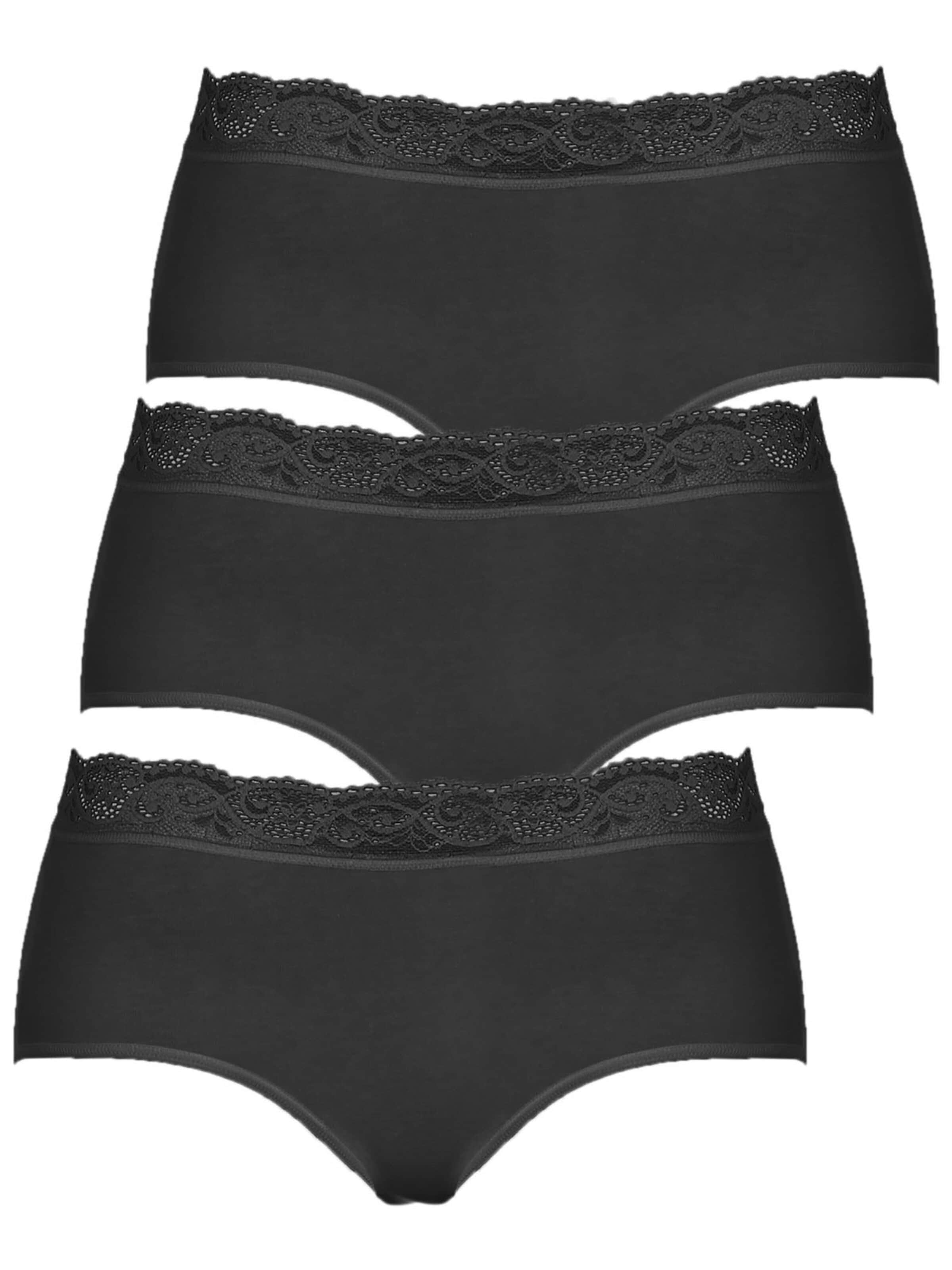 Nina von C. Panty 'Slipboutique' in Black: front