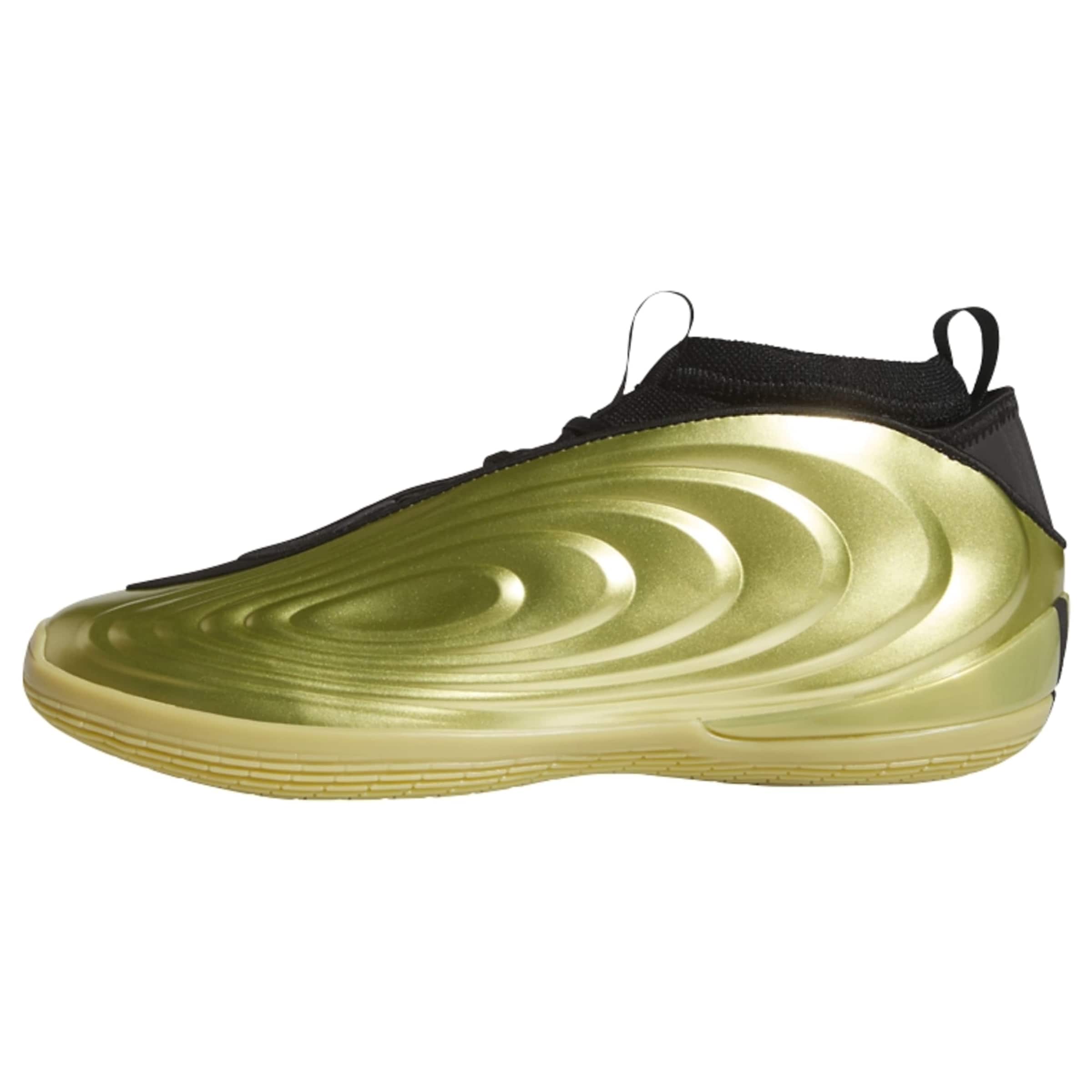 ADIDAS PERFORMANCE - Calzado deportivo 'Harden Volume 10' en oro: frente