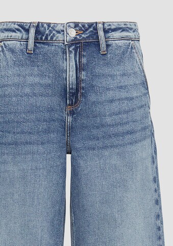 QS Wide Leg Jeans 'Catie' in Blau