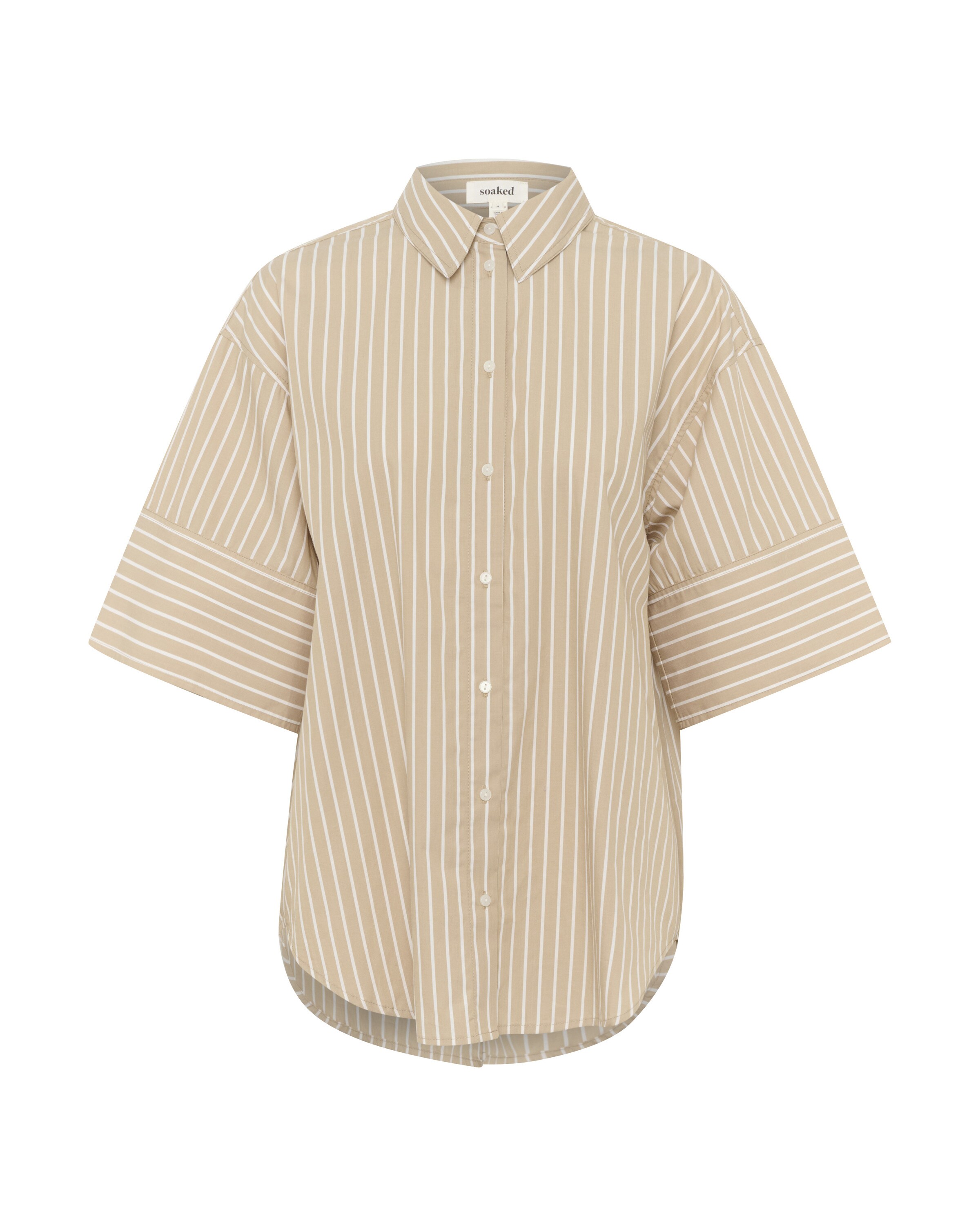 SOAKED IN LUXURY Bluse 'Kaily' i beige: forside